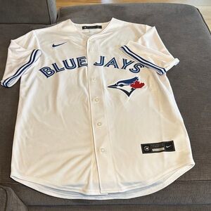 Nike White Blue Jays Baseball Jersey